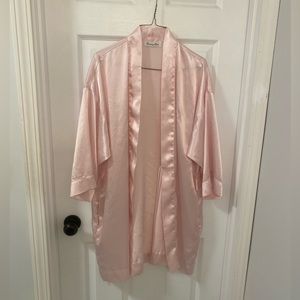 Vintage Christian Dior Satin Robe